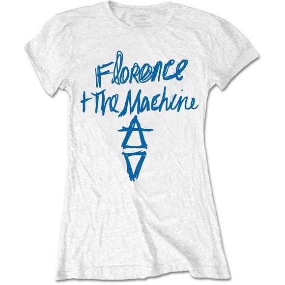 Florence And The Machine Womens T-Shirt Hand Drawn Logo - Picture 1 of 4